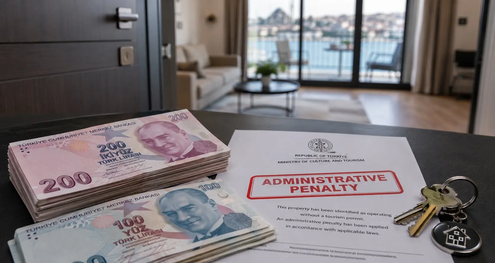 Illegal Airbnb in Turkey penalty